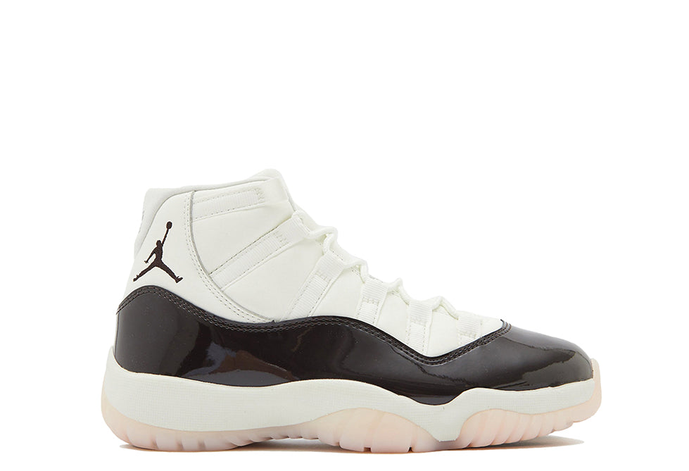 Jordan 11 gold and white high top best sale