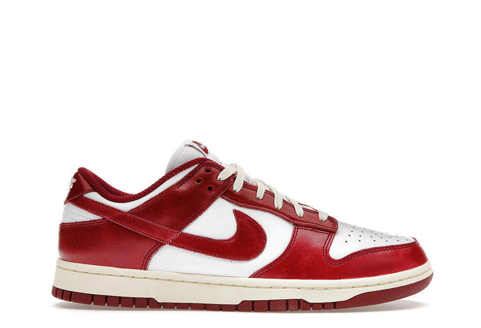 Nike Dunk Low PRM Vintage Team Red (W) - BITE EM