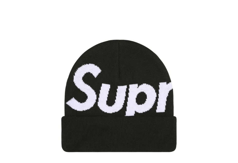 Supreme Big Logo Beanie (FW25) Black - jetzt shoppen!