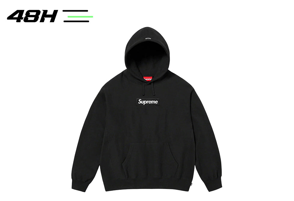 Supreme Box Logo Hooded Sweatshirt (FW23) Black - BITE EM