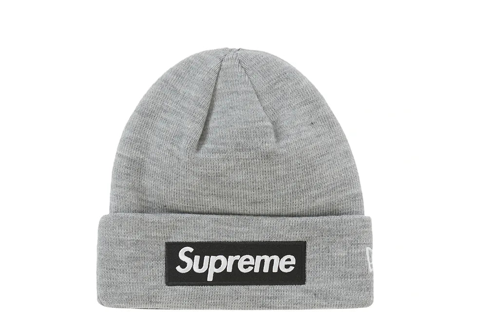 Supreme Box Logo Beanie (FW22) Grey