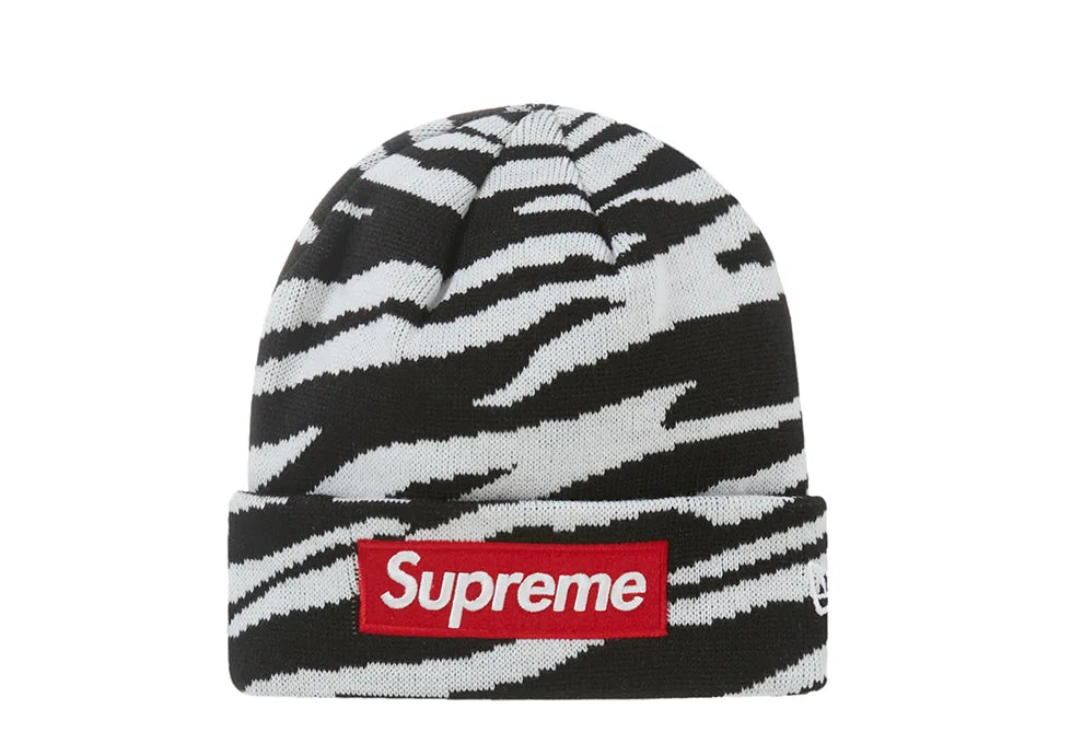 Supreme Box Logo Beanie (FW22) Zebra