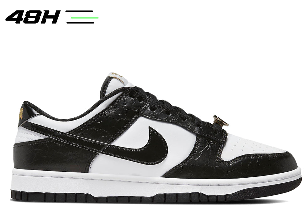 Nike Dunk Low World Champs Black White - BITE EM