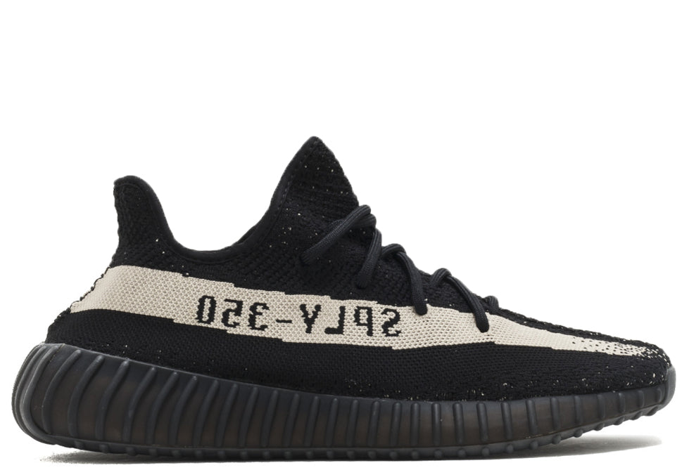 Adidas Yeezy Boost 350 V2 Core Black White - BITE EM