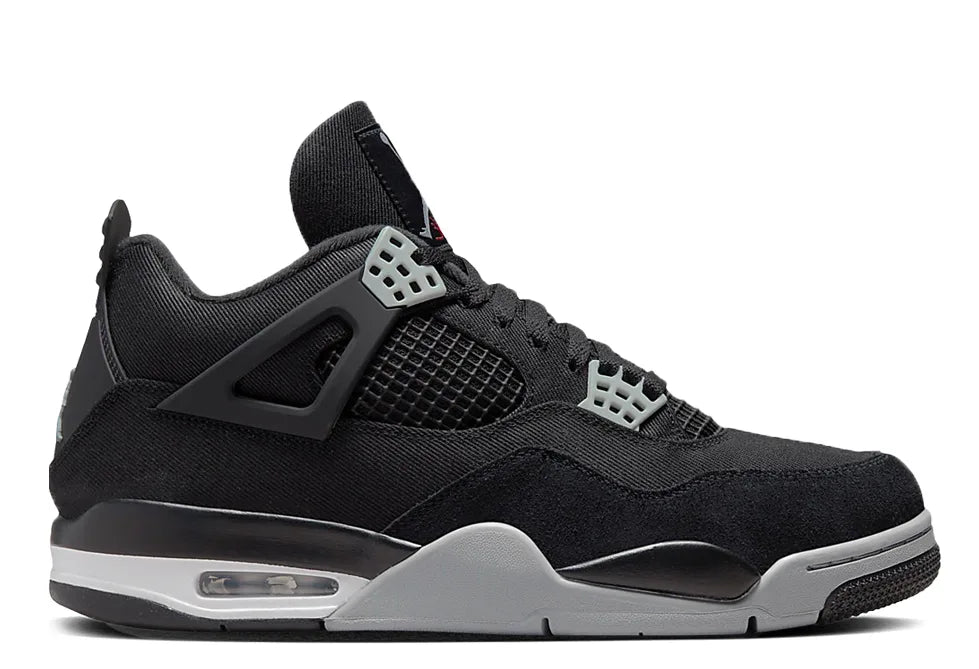 Jordan 4 Retro Black Canvas
