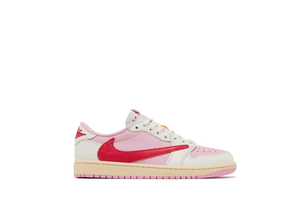 Jordan 1 Retro Low OG SP Travis Scott Sail Tropical Pink
