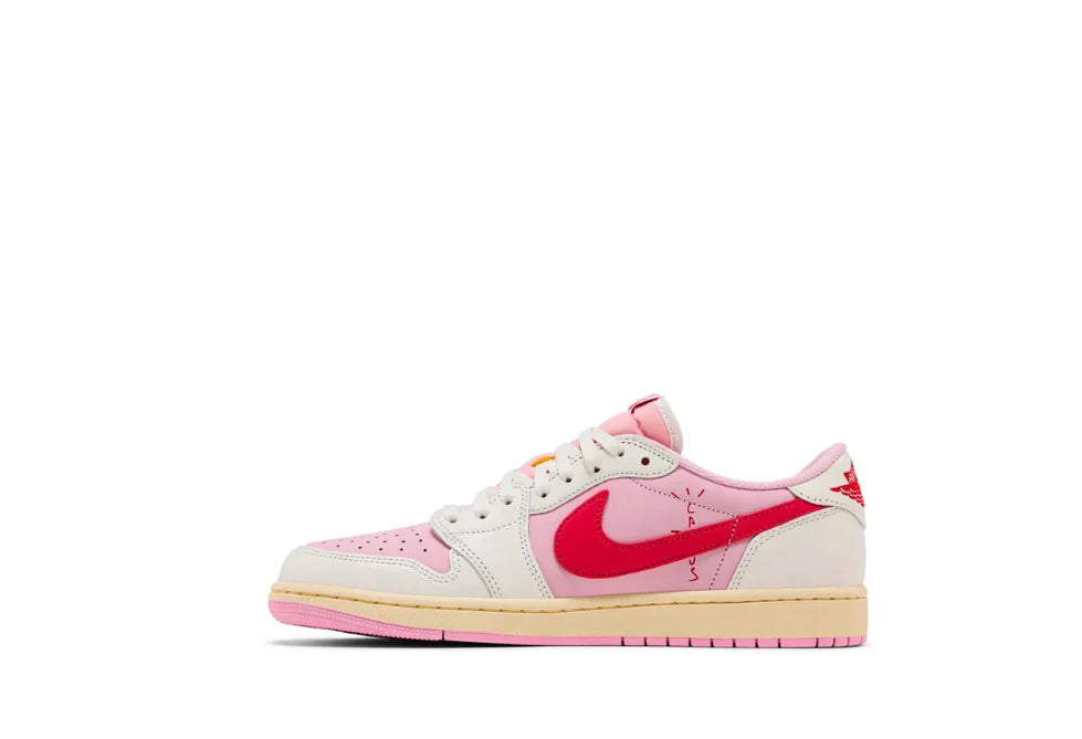 Jordan 1 Retro Low OG SP Travis Scott Sail Tropical Pink