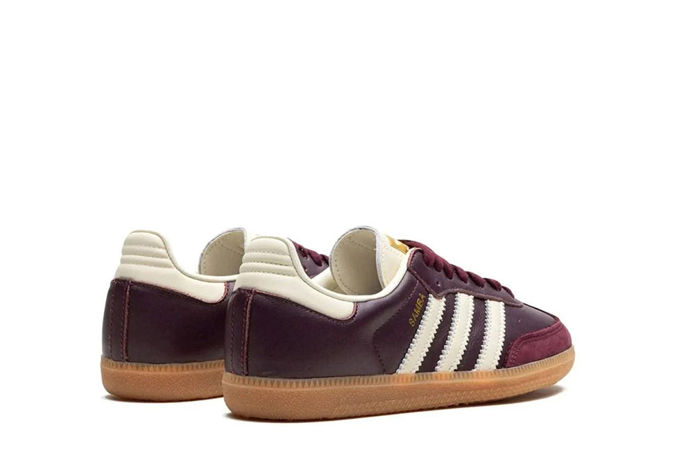 adidas Samba OG Maroon Gold Metallic