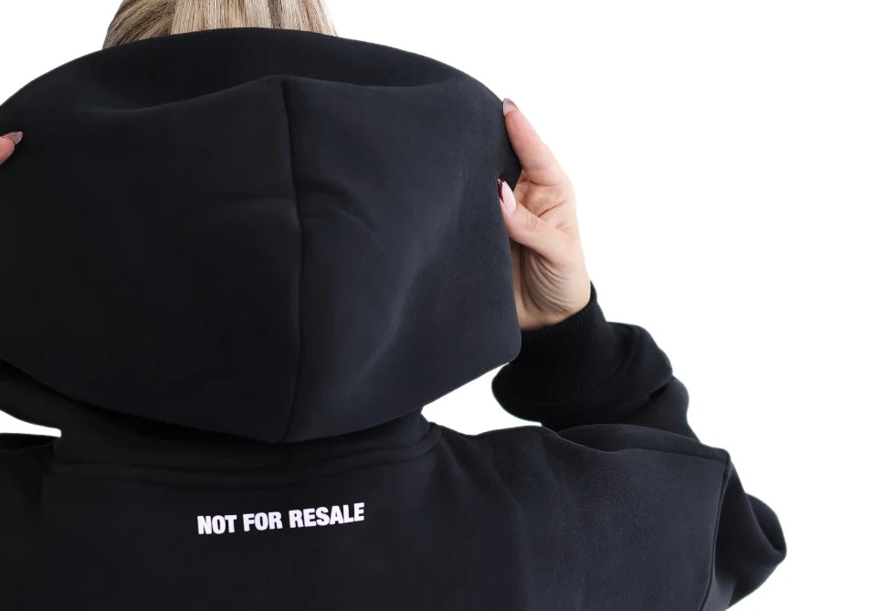 BITE EM Hoodie Washed Black