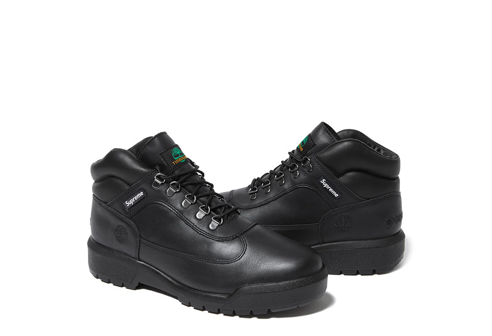 Supreme x Timberland Field Boot Black