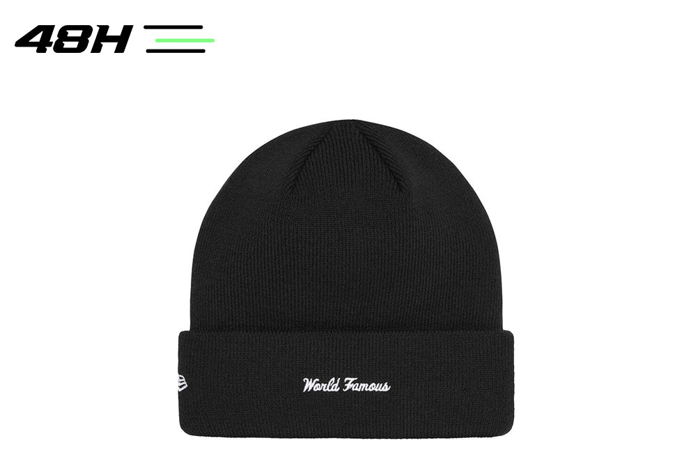 Supreme New Era Box Logo Beanie (FW24) Black