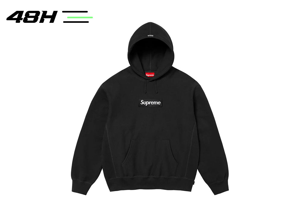 Supreme Box Logo Hooded Sweatshirt Sweatshirt (FW24) Black