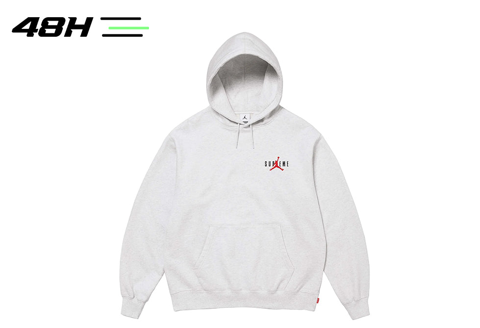 Supreme Jordan Hooded Sweatshirt Ash Grey