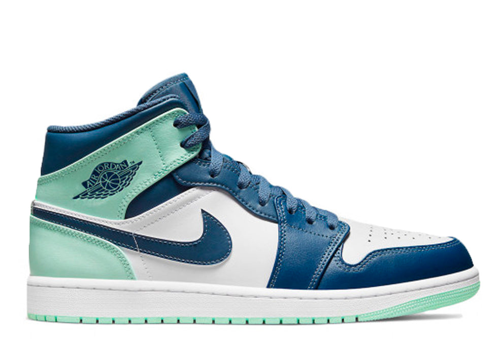 Jordan 1 Mid Mystic Navy Mint Foam